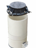 Circular valve chamber for tap water 