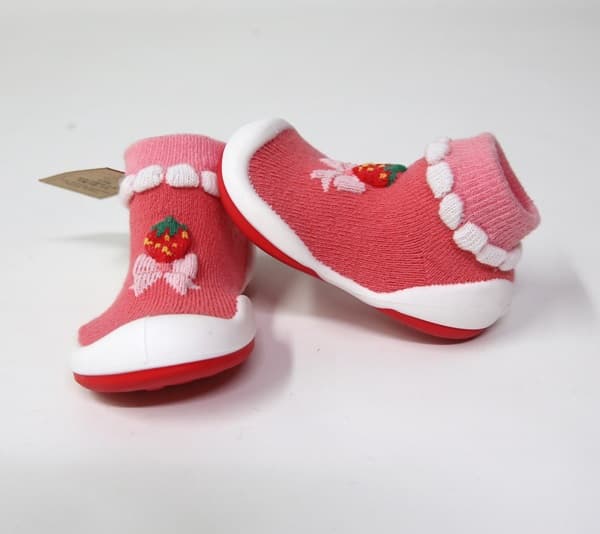 Baby socks shoes (Slipper)_Strawberry 