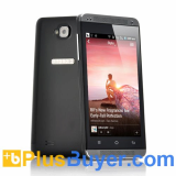 Four - Budget 4 Inch Android Phone (1GHz CPU, Dual Camera, Bluetooth, Black)