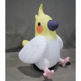Yellow Plush Parrot Inflatable 