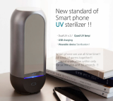 Portable UV mobile phone sterilizer box