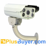 Interceptor - Weatherproof HD IP Camera (4 Dot Matrix IR, 1/4