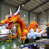Golden Dragon on the Clouds Inflatables