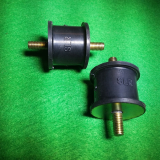 Rubber Cylindrical SIM_2 Vibration Isolator Mount with 2 Threaded Studs