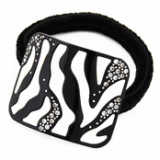 HT00017 Zebra Ponytail Holder