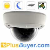 1/3 Inch Sony CCD Security Camera (Weatherproof, Night Vision, Vandalproof)