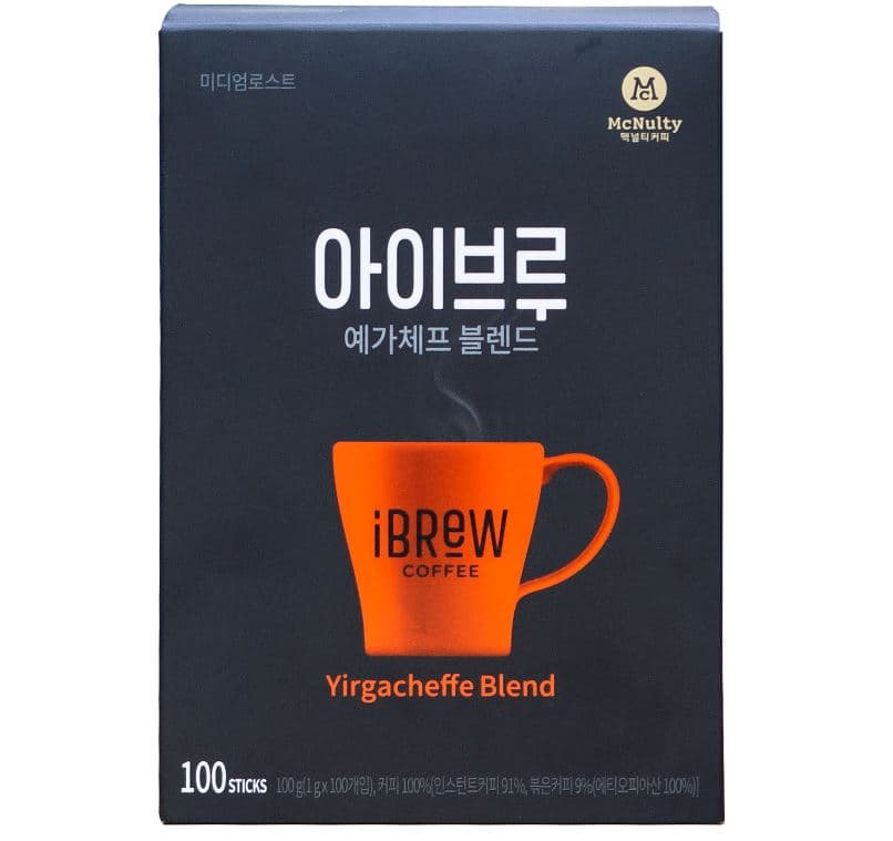 iBrew Yirgacheffe Blend Instant Coffee 100 Sticks