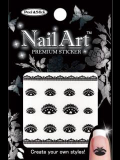 Nail Art Stiker-NSF-01(Black Color)