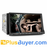 2 DIN 7 Inch Car DVD Player (GPS, TV, Bluetooth, RDS)