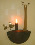 electric candle (wall lamp)