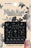 Nail Art Sticker NSA-11(Premium Silver) 20 designs are available.