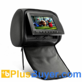 7 Inch Touchscreen Headrest Car DVD Player with FM Transmitter