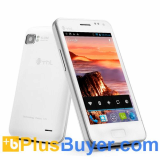 ThL V11 Dual SIM 3G Android 4.0 Phone with 4.0 Inch Screen, 1GHz CPU - White