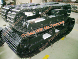 complete steel track undercarriage 