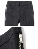 WOMEN'S lace pants [BLACK]
