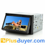 Chicane - 2 DIN Android Car DVD Player with 7 Inch Touchscreen (GPS, DVB-T, 3G, WiFi, Bluetooth)