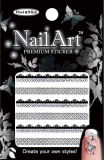 Nail Art Sticker N-01(Black)
