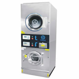commercial type stack washer and dryer machine-for laundry shop,factory commercial use