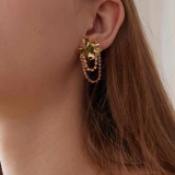 Fashion Jewelry_Floral garden earring