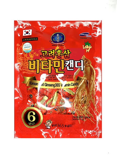 Korean Ginseng 365 Vitamin Candy