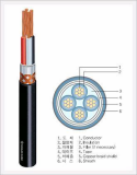 0.6/1KV PVC Insulated PVC Sheathed Copper Braid Shield Cable