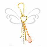 Heart Ball Charm Strap