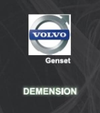 Volvo Generator Set Demension
