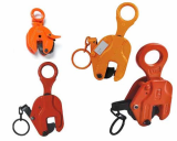 Vertical lifting clamps for steel plate
