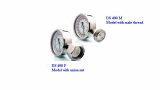 DIAPHRAGM PRESSURE GAUGES Sanitary Process Connection - Threaded Coupling Type