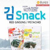 Premium Seaweed Snacks Red Ginseng_ Pistachio Flavors