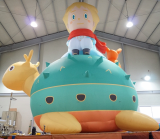 Little Prince Riding a Turtle Inflatables