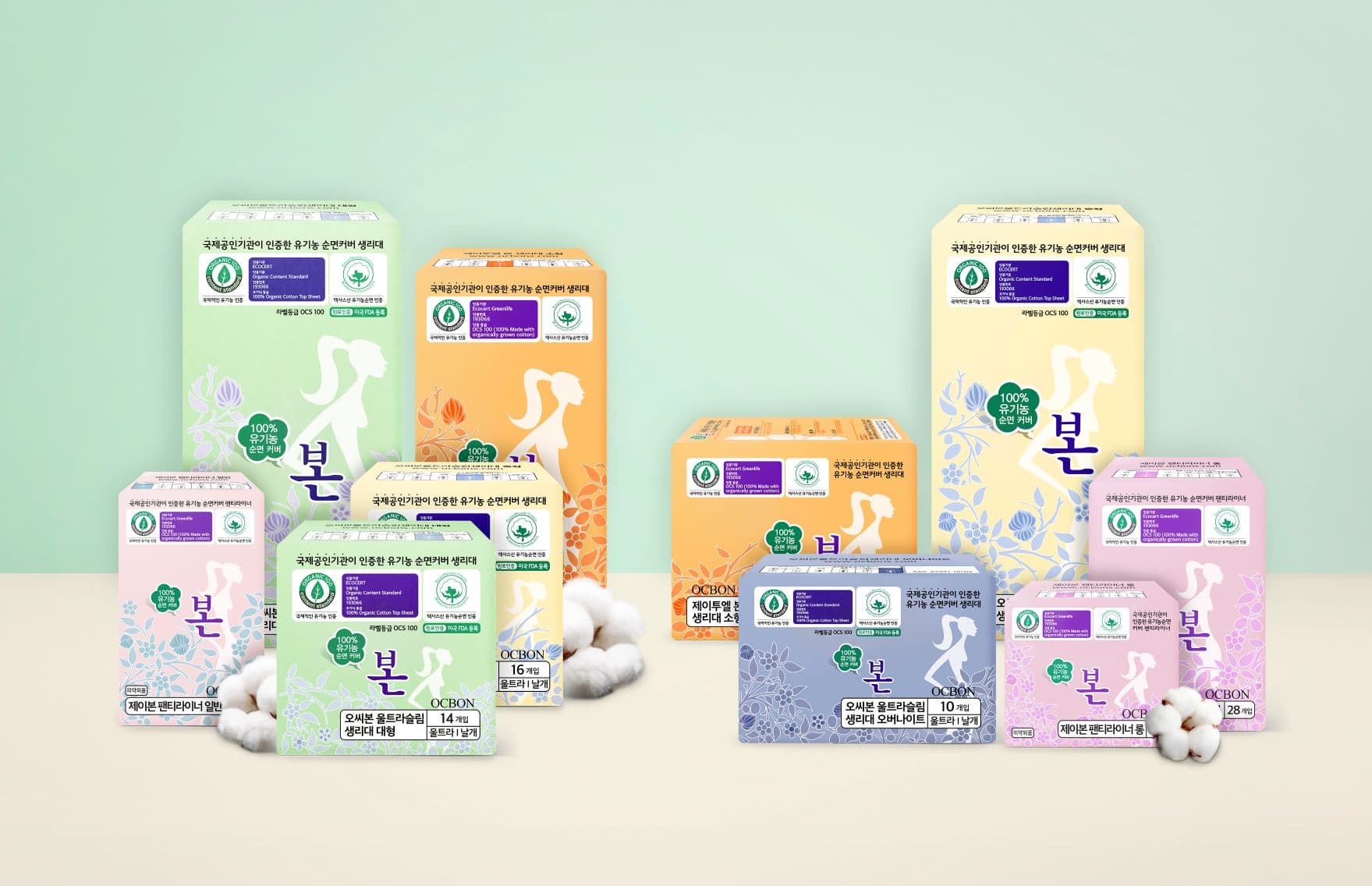 100_ Certified Organic cotton sanitary Pads