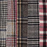 17008_CST _ Check Yarn Dyed Woven For winter Coating 500_600g_m 58__60_