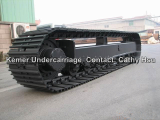 crusher steel track undercarriage 1-60 ton