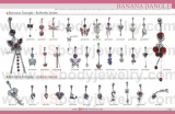 LS Body Jewelry, Piercing, Banana Dangle, Dragonfly