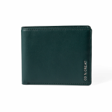 Signature Mens Leather Wallet _ Forest