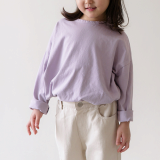 DE MARVI Kids Toddler Basic Simple Long sleeve T shirts