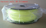 Vivid colors 1.75mm plastic ABS PLA filament