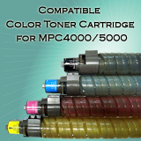 Ricoh MPC4000/5000 Compatible Color Toner Cartridge, Korea