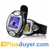 Thrifty - Touch Screen Mobile Phone Wrist Watch - Black (Quad Band, Bluetooth)