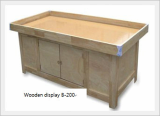 Wood Flat Bed, Display Stand