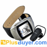 RUSH - 1.5 Inch TFT Touchscreen Watch Cell Phone with Bluetooth Headset