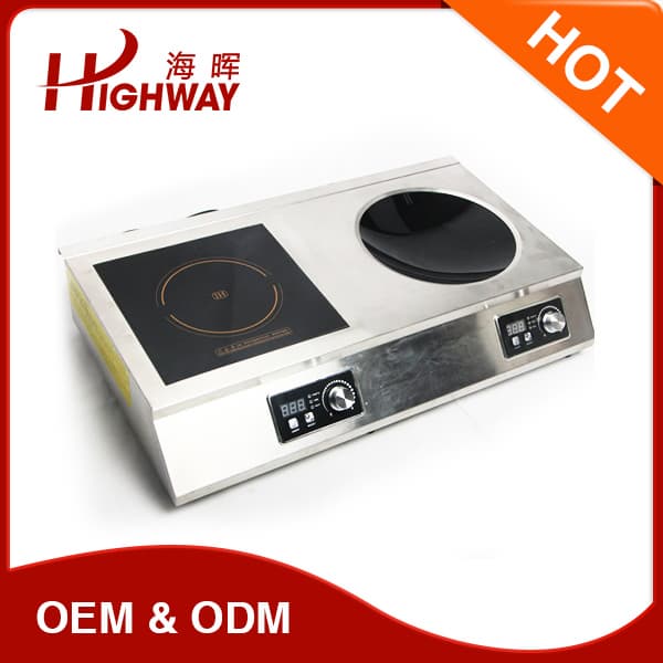 Commercial Built In 2 Burner Induction Cooker Tradekorea