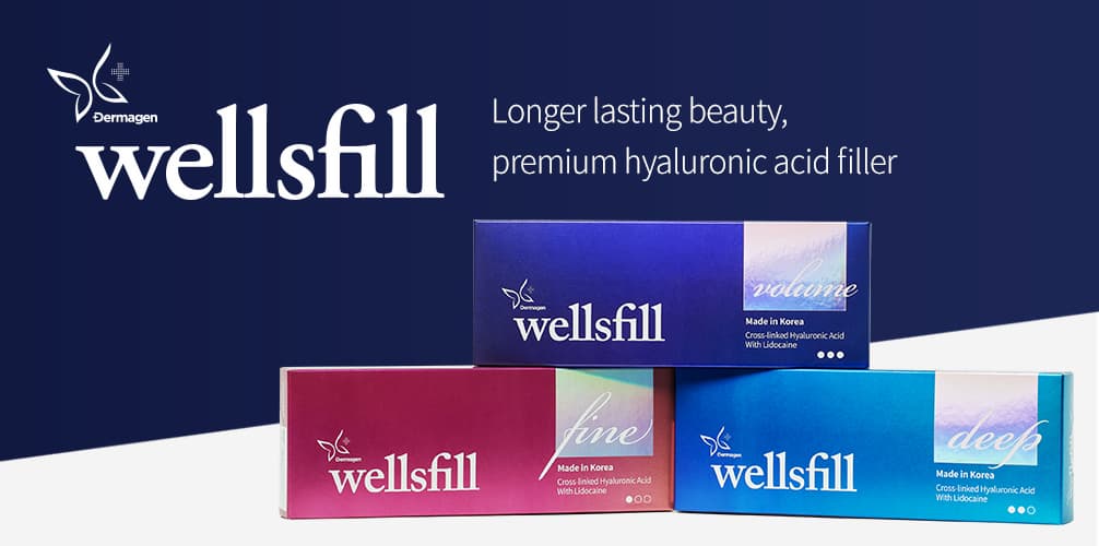 Dermagen Wellsfill Dermal Filler Hyaluronic Acid Filler Made in Korea