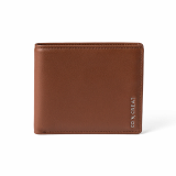 Signature Storage Mens Leather Wallet _ Brown