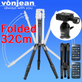 Vonjean VT-552QBK traveler  tripod + VD-282 ballhead for digital SLR, mirrless camera 