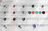 LS Body Jewelry, UV Acrylic Piercing, Tapered Plug