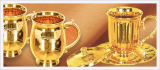 Pure Gold (24K Purity 99%) Mug Cup Set 