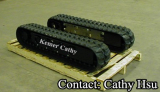 custom design rubber track undercarriage