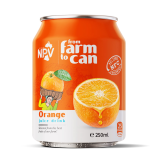 SUPPLIER PRIVATE LABEL GOOD PRICE  NPV ORANGE JUICE DRINK 250ML SHORT CAN